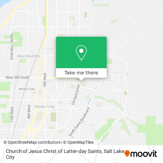 Mapa de Church of Jesus Christ of Latter-day Saints