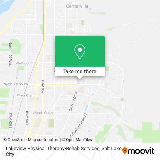 Lakeview Physical Therapy-Rehab Services map