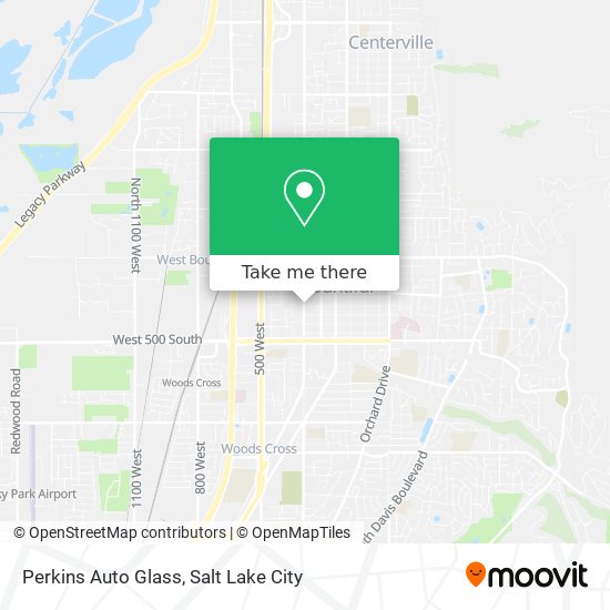 Perkins Auto Glass map