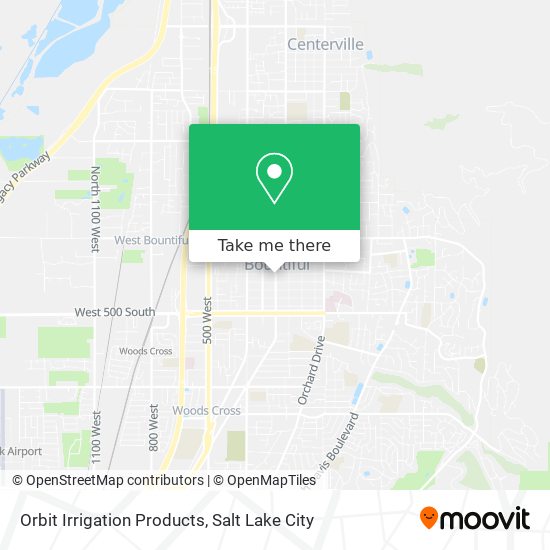 Orbit Irrigation Products map