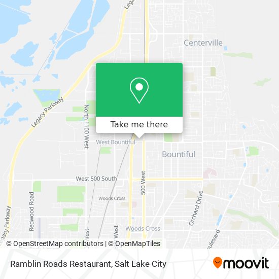 Mapa de Ramblin Roads Restaurant