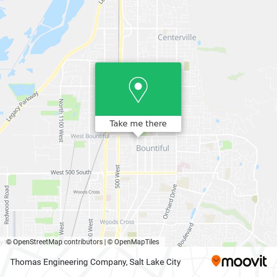 Thomas Engineering Company map