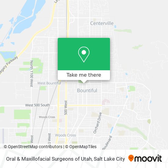 Mapa de Oral & Maxillofacial Surgeons of Utah