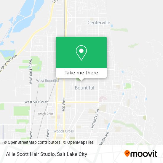 Allie Scott Hair Studio map