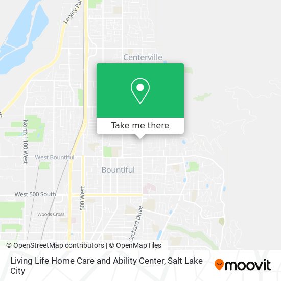 Living Life Home Care and Ability Center map