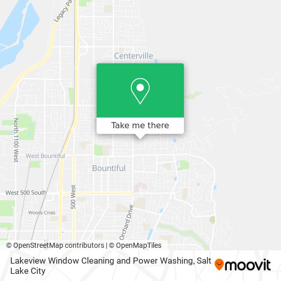 Lakeview Window Cleaning and Power Washing map