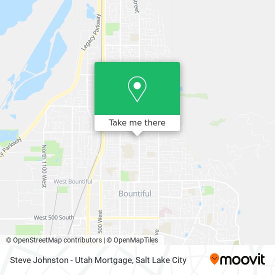 Mapa de Steve Johnston - Utah Mortgage