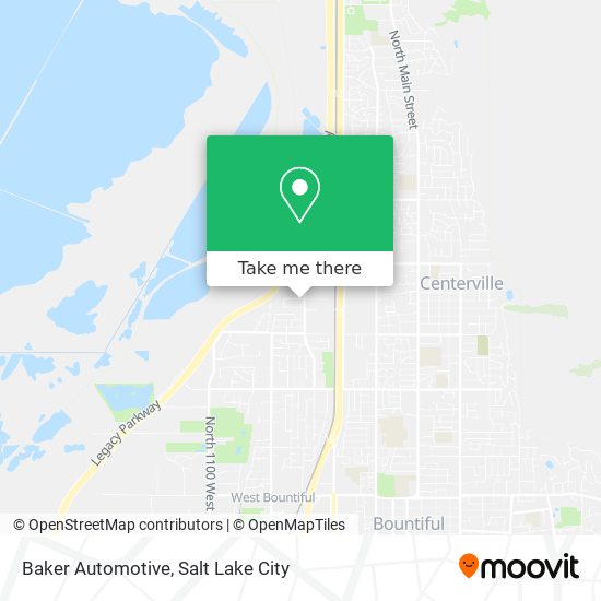 Baker Automotive map