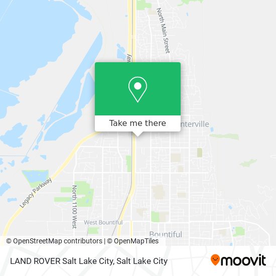 LAND ROVER Salt Lake City map