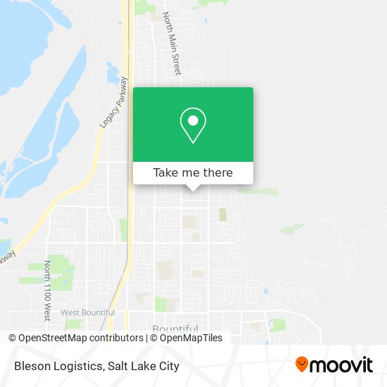 Bleson Logistics map