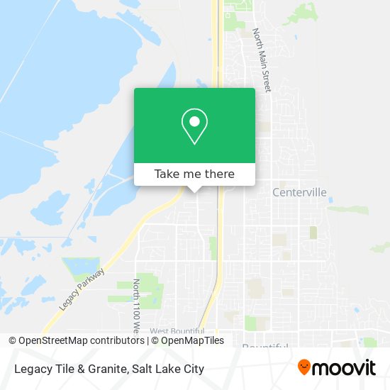 Legacy Tile & Granite map