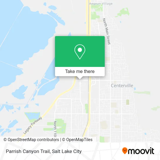 Parrish Canyon Trail map