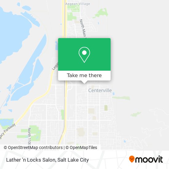 Lather 'n Locks Salon map