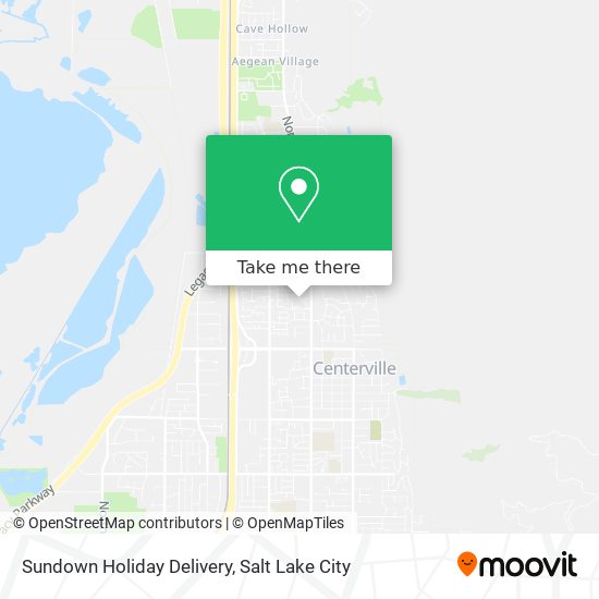 Sundown Holiday Delivery map