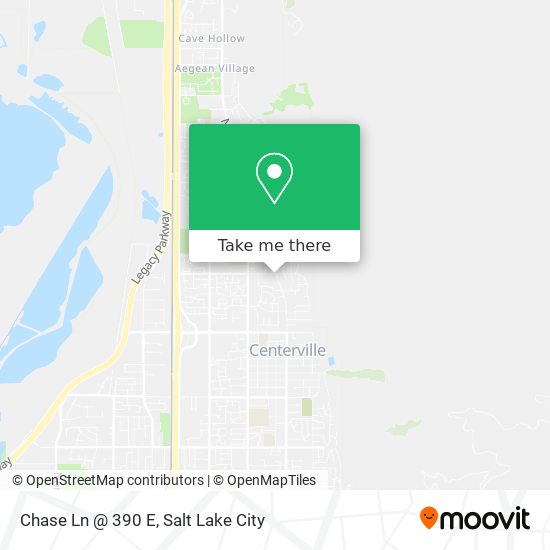 Chase Ln @ 390 E map