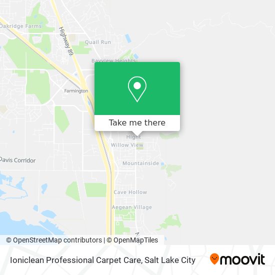 Ioniclean Professional Carpet Care map