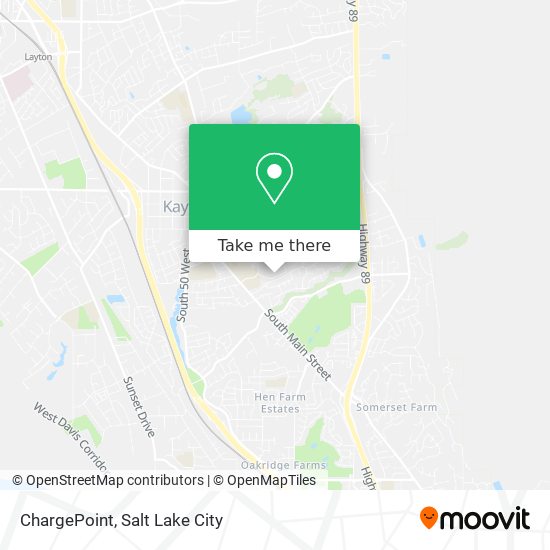 ChargePoint map