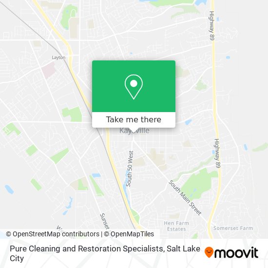 Mapa de Pure Cleaning and Restoration Specialists