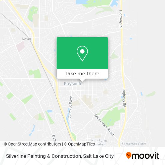 Silverline Painting & Construction map