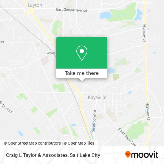 Craig L Taylor & Associates map