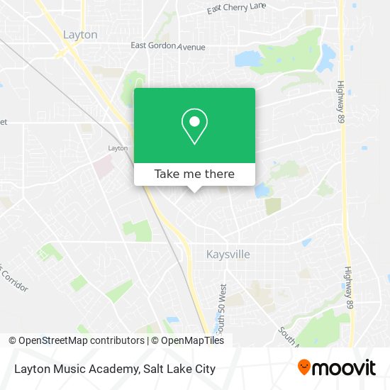 Layton Music Academy map