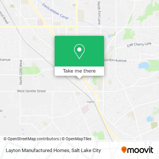 Layton Manufactured Homes map