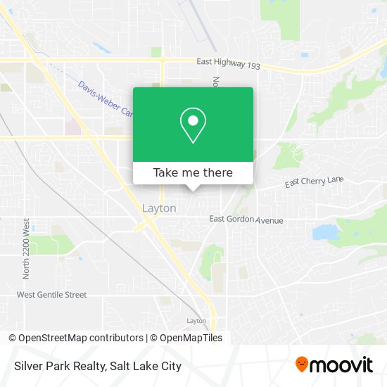 Mapa de Silver Park Realty