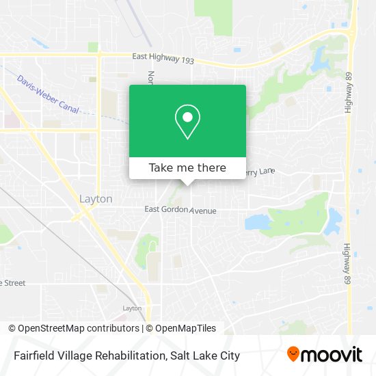 Fairfield Village Rehabilitation map