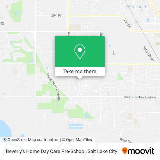 Beverly's Home Day Care Pre-School map