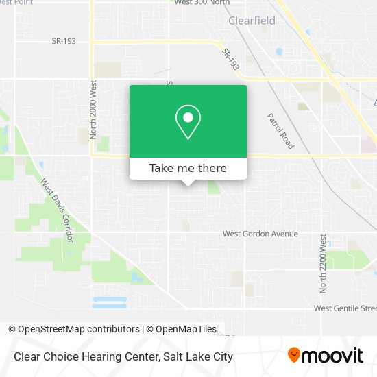 Clear Choice Hearing Center map