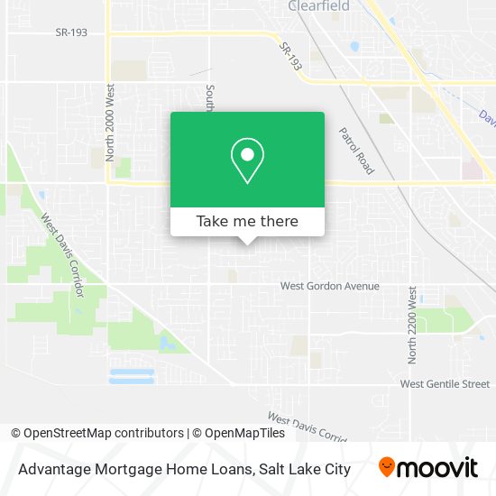 Advantage Mortgage Home Loans map