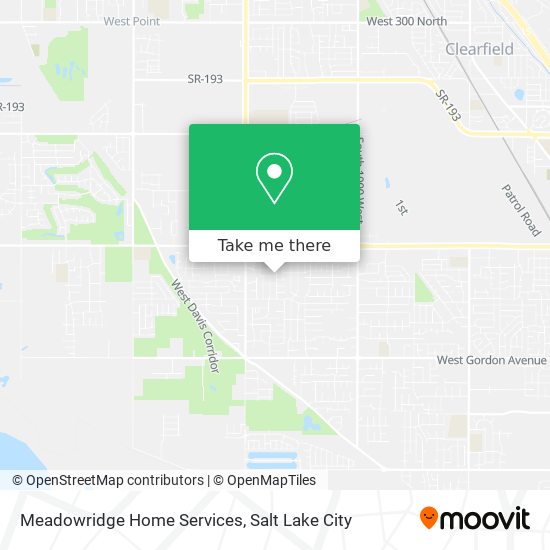 Mapa de Meadowridge Home Services