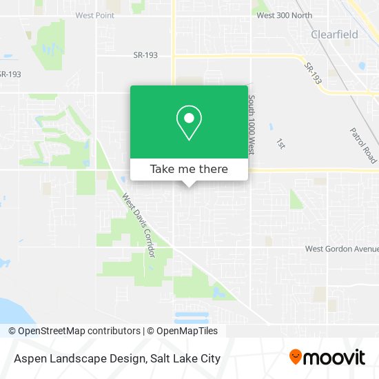 Aspen Landscape Design map