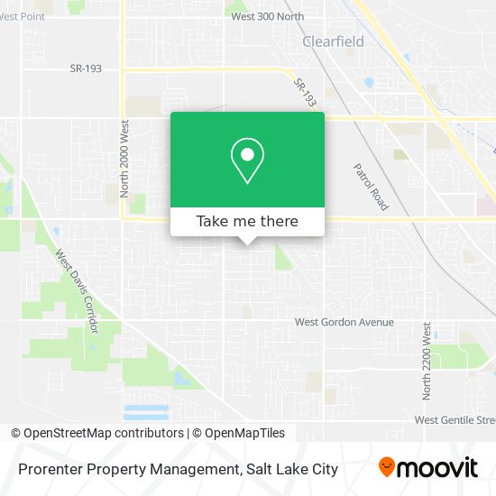 Mapa de Prorenter Property Management