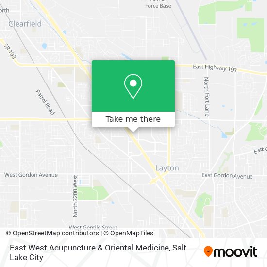 East West Acupuncture & Oriental Medicine map