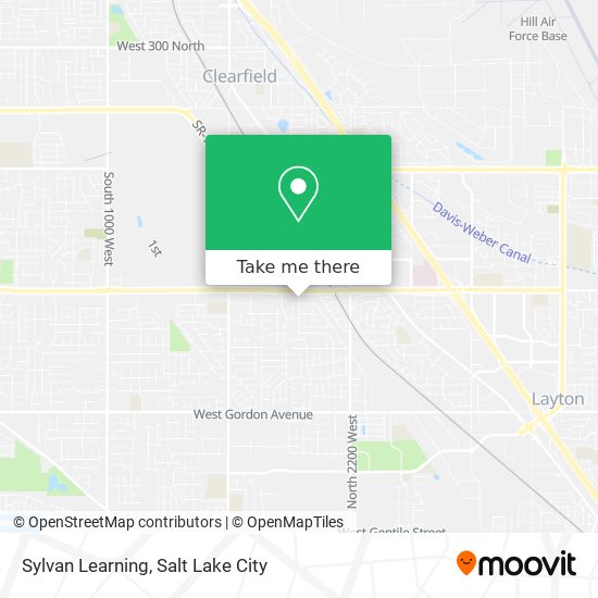 Sylvan Learning map