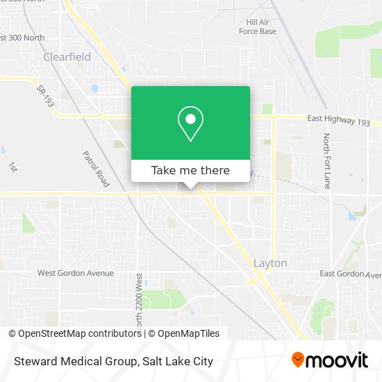 Steward Medical Group map