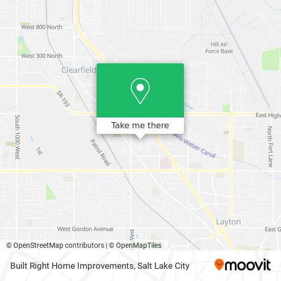 Mapa de Built Right Home Improvements