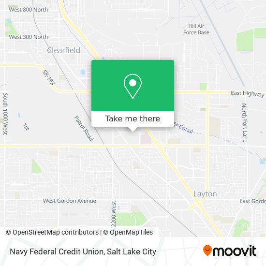 Navy Federal Credit Union map