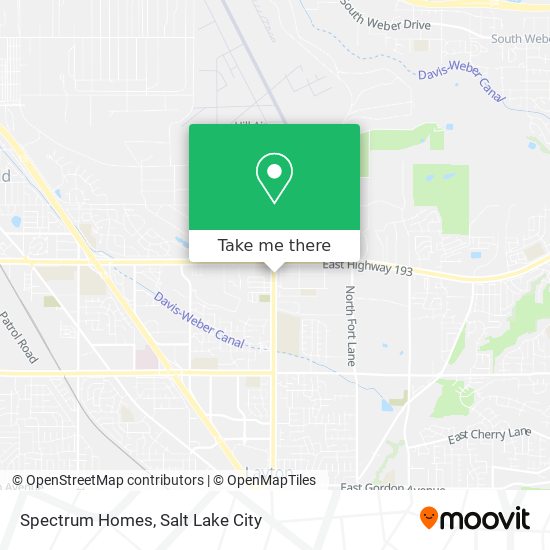 Spectrum Homes map