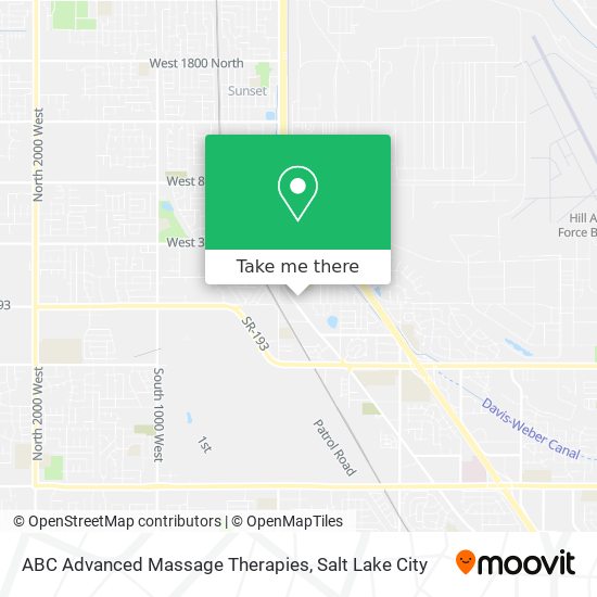 ABC Advanced Massage Therapies map