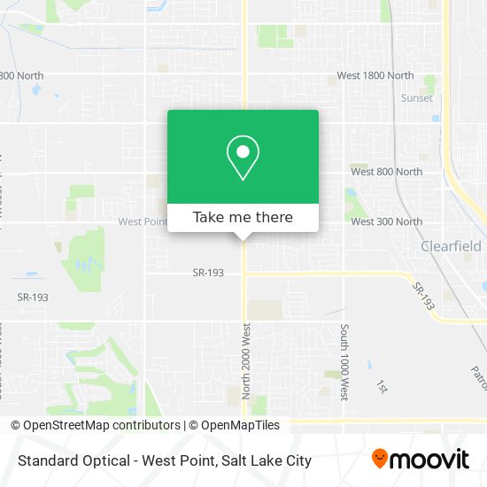 Standard Optical - West Point map