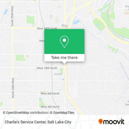 Mapa de Charlie's Service Center