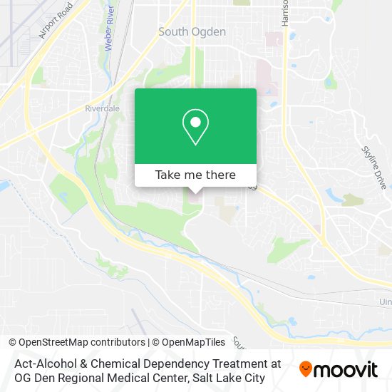 Mapa de Act-Alcohol & Chemical Dependency Treatment at OG Den Regional Medical Center