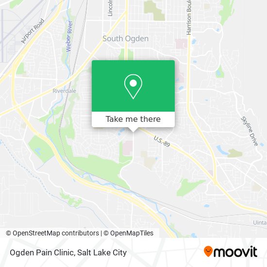 Ogden Pain Clinic map