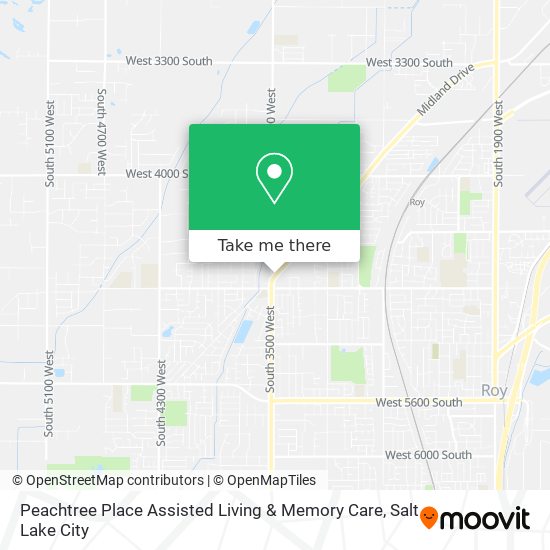 Peachtree Place Assisted Living & Memory Care map