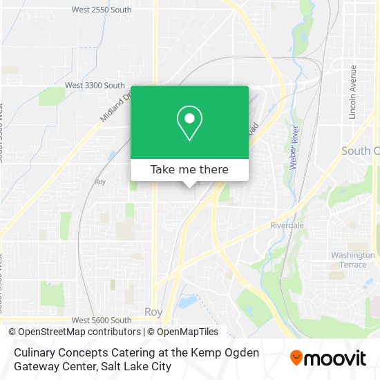 Culinary Concepts Catering at the Kemp Ogden Gateway Center map