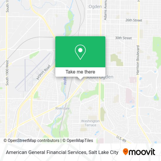 Mapa de American General Financial Services