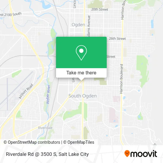 Mapa de Riverdale Rd @ 3500 S
