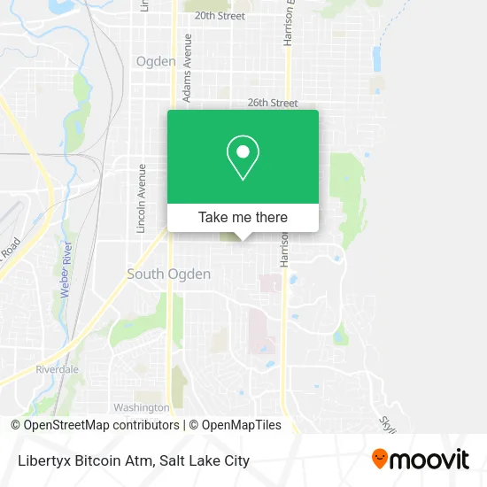 Mapa de Libertyx Bitcoin Atm